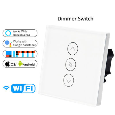 110V 220V LED 3 Gang Smart Light Switch Dimmer for Smart Home
