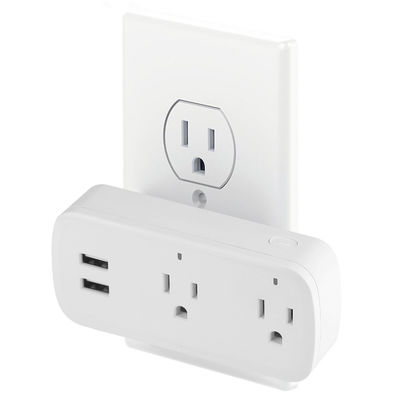 Smart Home Wireless Plug Socket US Standard Tuya Smart Plug With 2 USB Ports