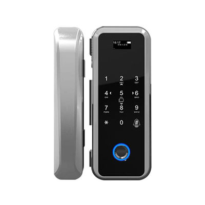 SHUWEI Password IC Card Wifi Sliding Door Lock WiFi Electronic Glass Door Lock