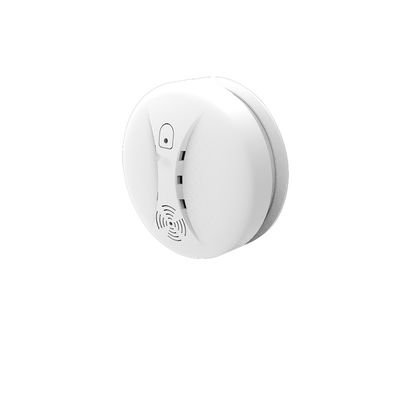 Battery Operated Smoke Fire Detector Photoelectric Sensor Alarms With Light Sound Warning
