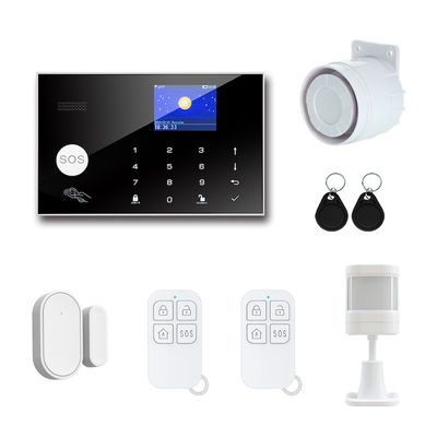 4G/3G GSM Alarm Smart Home Security Kit With LED Screen Door Sensor SMS/Calling Auto Dial