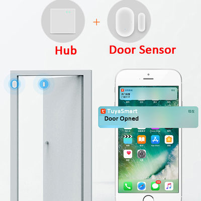 ZigBee Smart Door Window Break Sensor Home Security Alarm System Smart Life Tuya App Remote Control