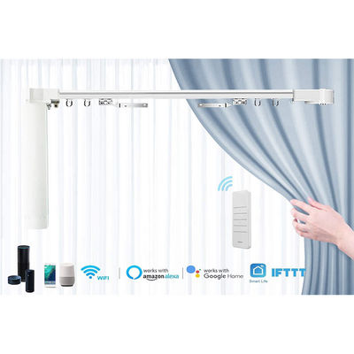 Horizontal Smart Automatic Curtain Opener And Closer Compatible With Alexa
