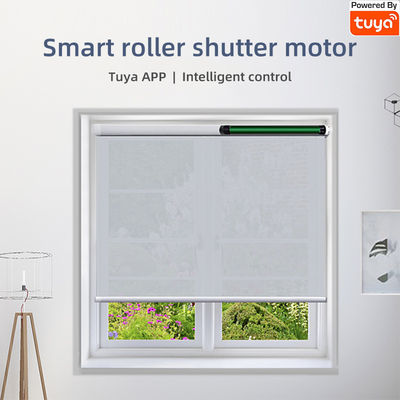 Tuya Zigbee Smart Curtain Motor Automatic Remote Control Tubular Motor For Rolling Shutter