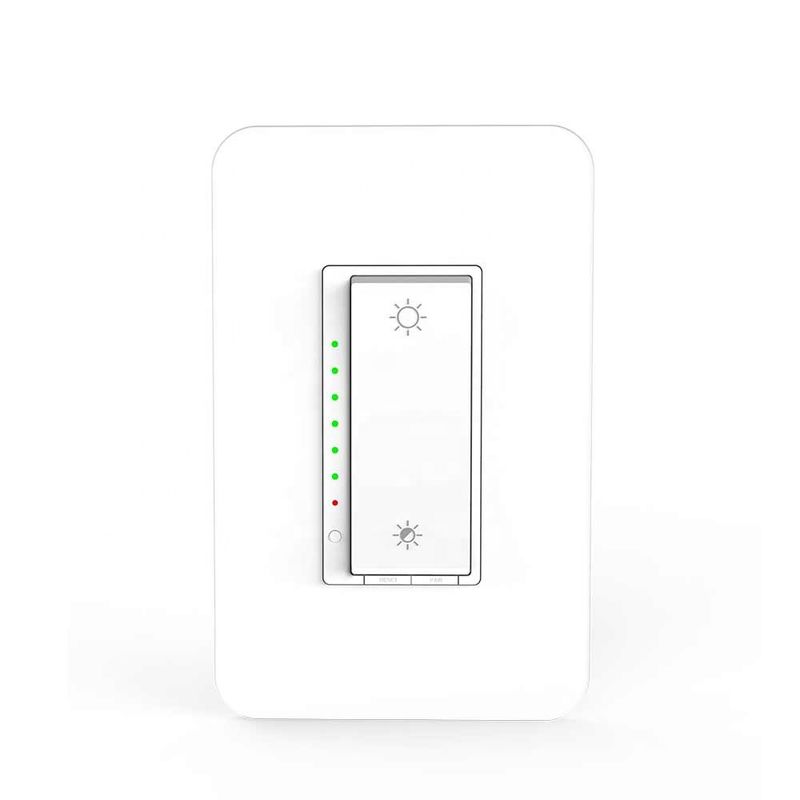 Tuya Wireless Intelligence Smart Wifi Wall Switch 16A FCC Smart Home Dimmer Switch
